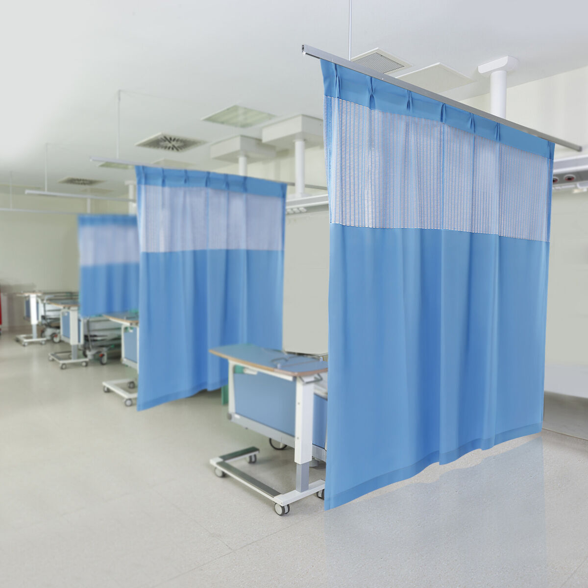 Cortinas antibacterianas en Centros de Salud
